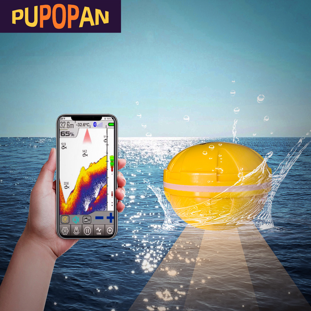 PUPOPAN 100 متر العلامة التجار - مراجعة Fish Finder Cable وسعره